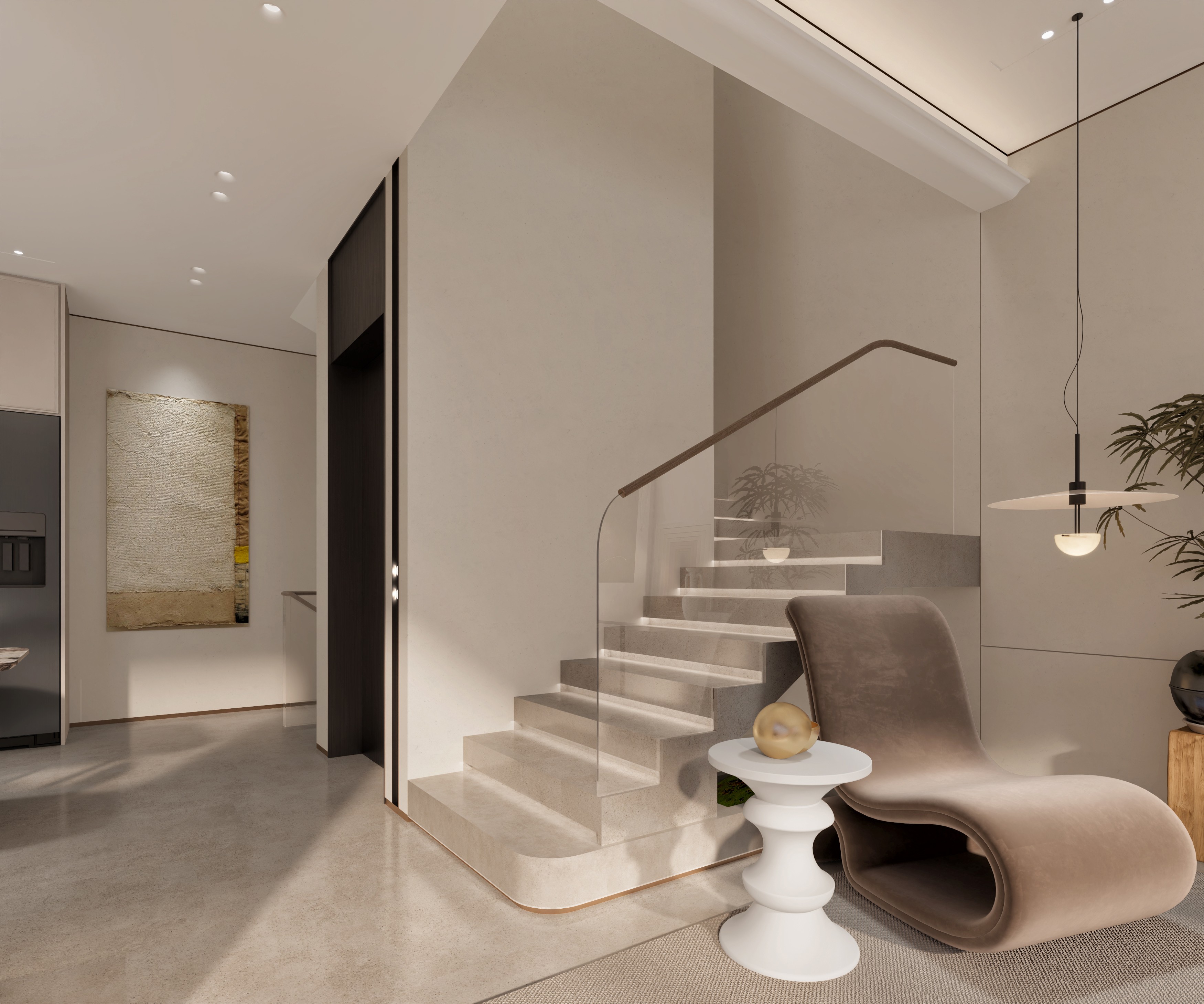 一(yī)層電(diàn)梯廳